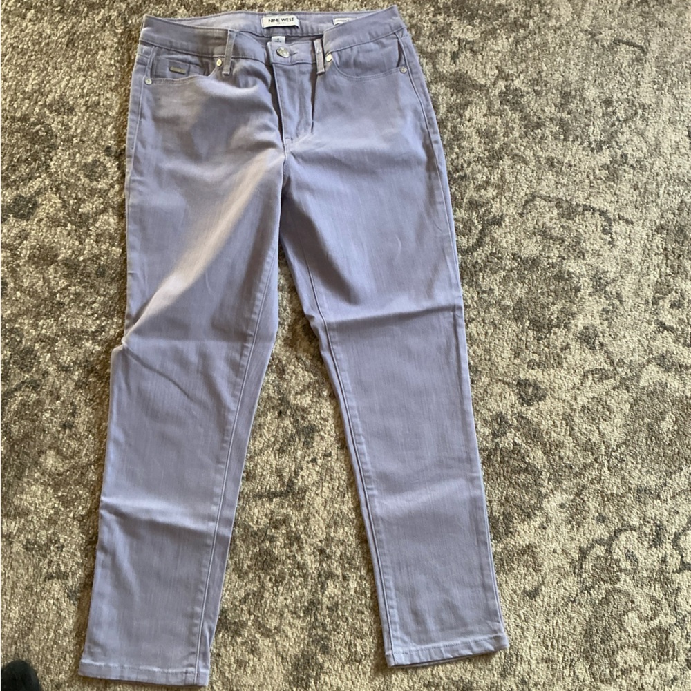 Women’s Nine West purple jeans - Picture 3 of 3